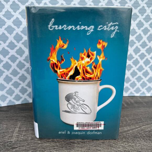 Burning City By Ariel & Joaquin Dorfman Hardcover Book Pre-Loved - Picture 1 of 6